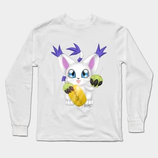 Lucky Gatomon Long Sleeve T-Shirt